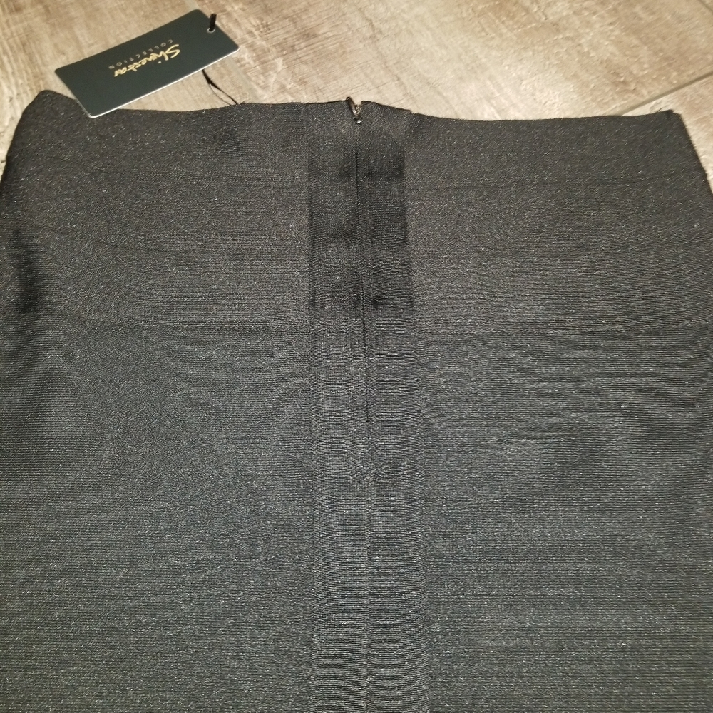 NWT Black Pencil Skirt - Picture 3 of 5